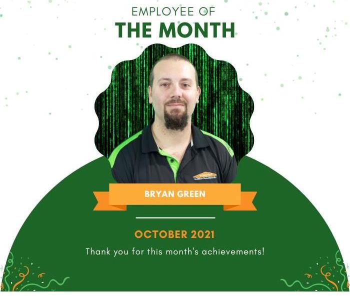 SERVPRO employee of the month photo